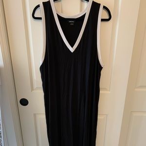 Monki V Neck Midi Dress